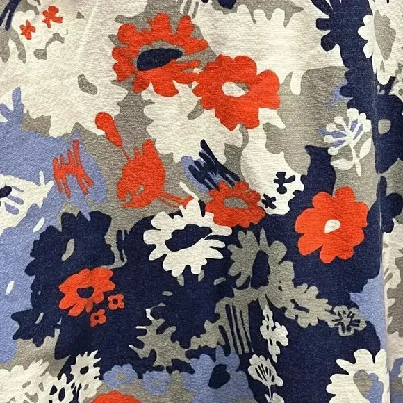 Patagonia Women's Floral Margot Casual Organic Cotton Blend Dress‎ M - Picture 5 of 6